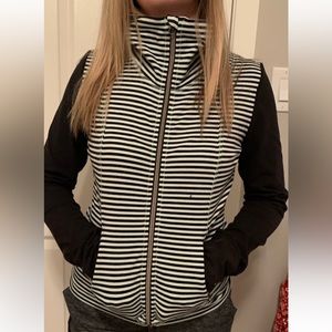 Lululemon Striped Zipup